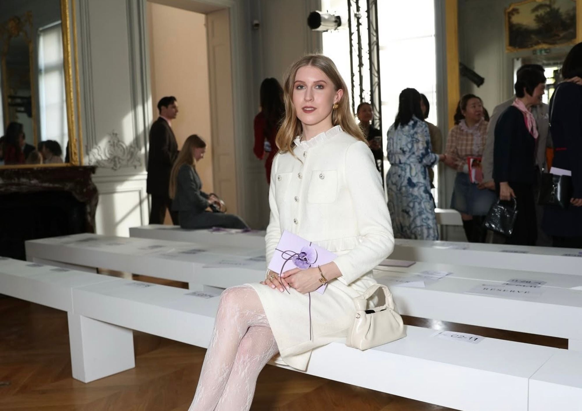  Lita earrings in Paris Fashion Week 